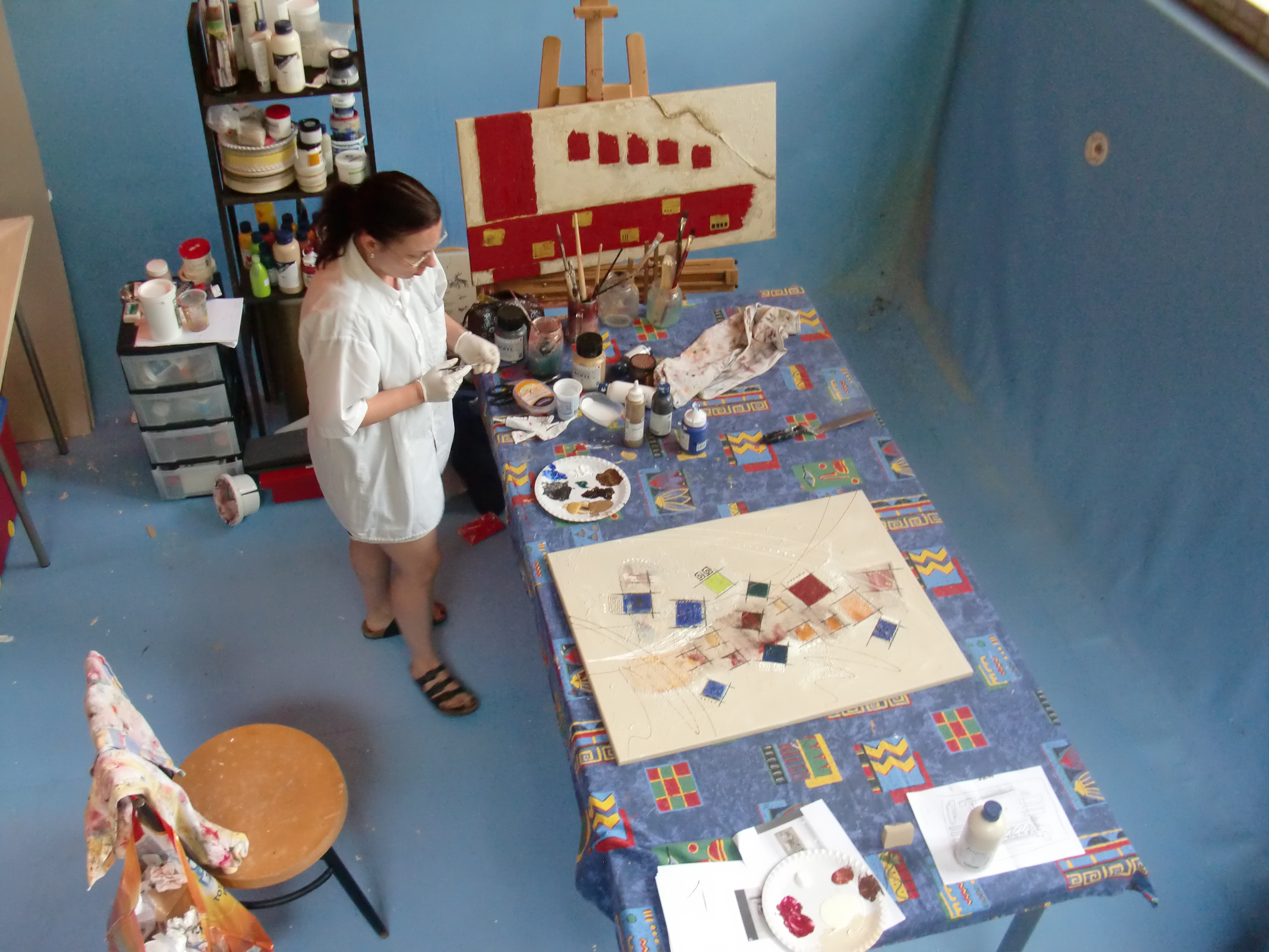 im Atelier